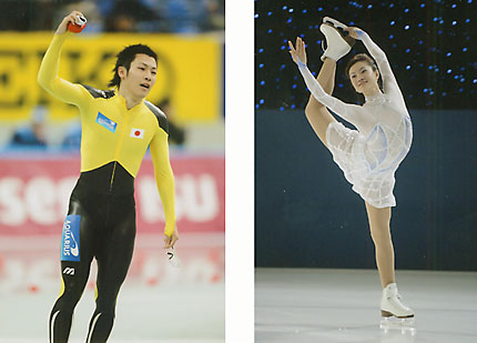 CMに起用される加藤選手と荒川選手