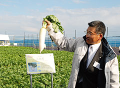 創業175周年記念　茨城研究農場プレスツアー