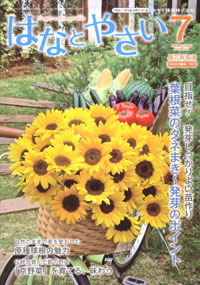 　タキイ種苗の家庭園芸情報誌「はなとやさい」７月号はヒマワリの花束の印象的な表紙で、シーズン本番となる野菜を特集している。取り上げたのは&ldquo;伝統が育んだ都の野菜「京野菜」を育てる、味わう&rdquo;。知っているようで知らない「京野菜」の魅力を、身近に感じられる。