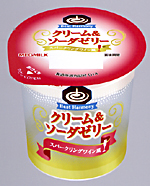 クリーム&ソーダーゼリースパークリングワイン風