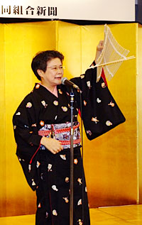 古今亭菊千代師匠による南京玉すだれ