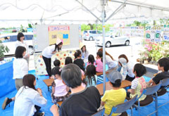 こどもの日のイベントで子どもたちの先生に