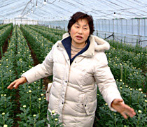 園芸女性の会会長　池田英子さん